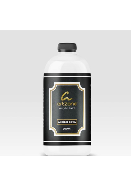 Akrilik Boya 500ML - Beyaz