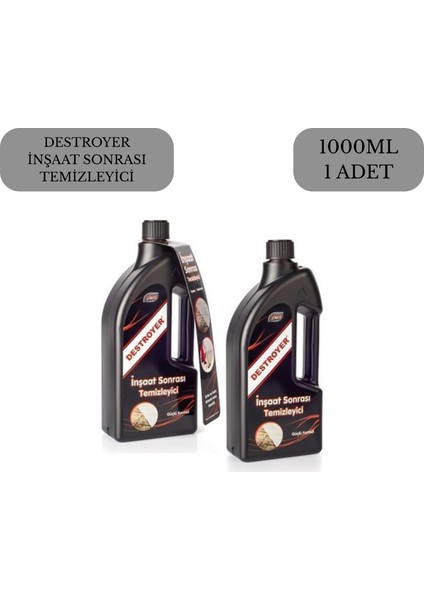 Inşaat Sonrası Temizleyici 1000 ml