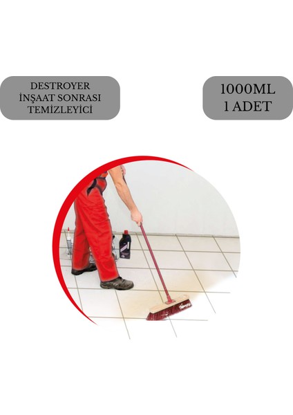 Inşaat Sonrası Temizleyici 1000 ml fiyatları