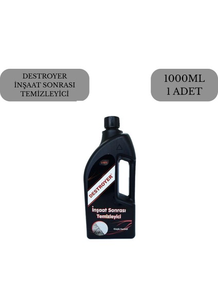 Inşaat Sonrası Temizleyici 1000 ml fırsatları