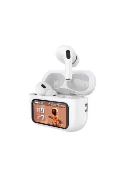 Air Pro 2 Anc Uyumlu Bluetooth Kulaklık, Ekranlı Kulaklık