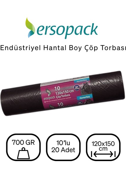 Endüstriyel 120 x 150 cm Çöp Torbası 1 Koli fiyatları