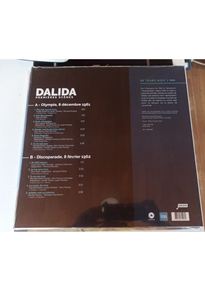 Dalıda - Premieres Scenes - Vinyl (180 Gramlık Vinil Lp + Mp3 Indirme Kodu) fiyatları