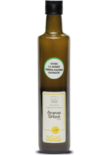 Incirköy-Koop Ananas Sirkesi 500ML