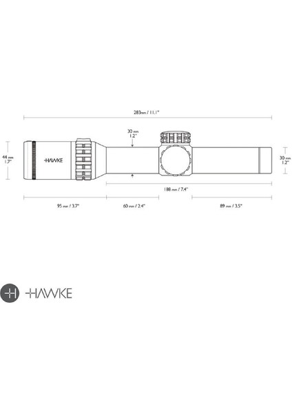 Frontier 30mm Sfp 1-6x24 Ir (Tactical Dot 6x) Yivli Tüfek Dürbünü 18402 indirimleri