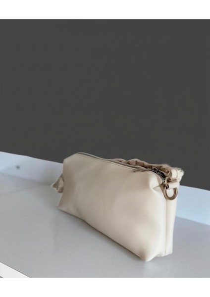 Kadın Örgü Askı Detay Şık Omuz Çantası