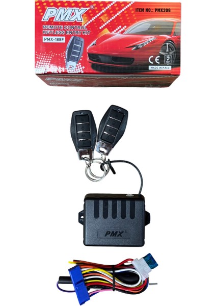 12 Volt Uzaktan Kumanda Açma Kapama Merkezi Kilit Pmx 306