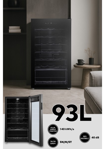 93L Içecek Soğutucu Minibar Hmb-93 fiyatları