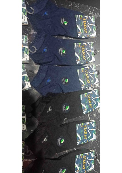 Bambu Patik Erkek Asorti 12 Adet modelleri