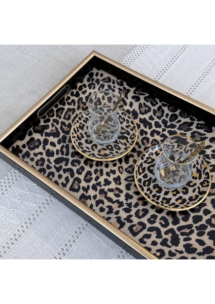 A08- Leopar El Geçmeli Tepsi 31X46 indirimleri