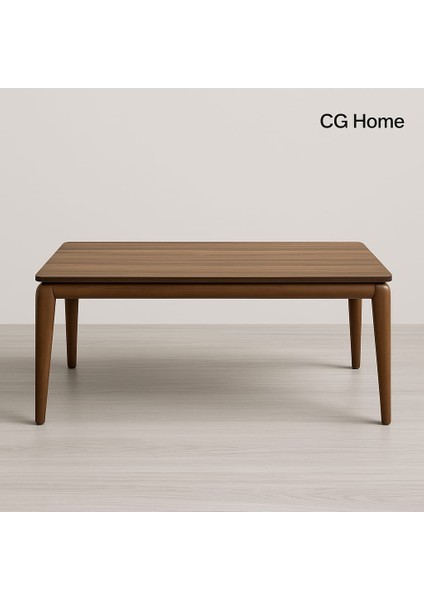 Milas Orta Sehpa %100 Ahşap Lake Boya