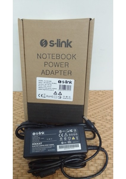 S-Link SL-KA1255 12V 5APOWERADAPTÖR