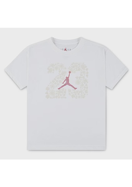 Nıke Jordan Jdg 23 Floral Ss Tee Kız Çocuk Tişört 45F261