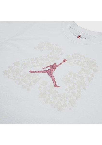 Nıke Jordan Jdg 23 Floral Ss Tee Kız Çocuk Tişört 45F261 modelleri