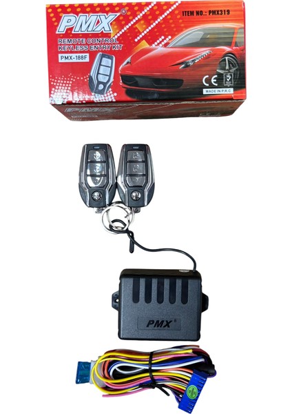12 Volt Uzaktan Kumanda Açma Kapama Merkezi Kilit Pmx 319