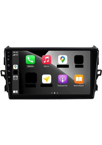 Toyota Auris Android Multimedya Sistemi 4-64 Cadence (2007-2012)+ Dört Bölge 360 Derece Kamera Sistemi Hediye fırsatları