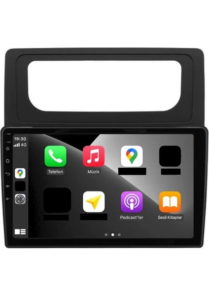 Volkswagen Caddy Dijital Klima Android Multimedya Sistemi 4-64 Cadence (2004-2005)+ Dört Bölge 360 Derece Kamera Sistemi Hediye fırsatları