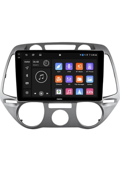 Hyundai I20 Manuel Klima Android Multimedya Sistemi 4-64 Cadence (2008-2012)+ Dört Bölge 360 Derece Kamera Sistemi Hediye indirimleri