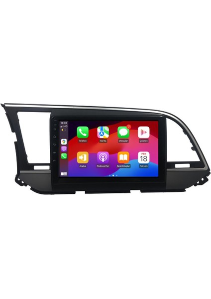 Hyundai Elantra Android Multimedya Sistemi 4-64 Cadence (2016-2018)+ Dört Bölge 360 Derece Kamera Sistemi Hediye modelleri