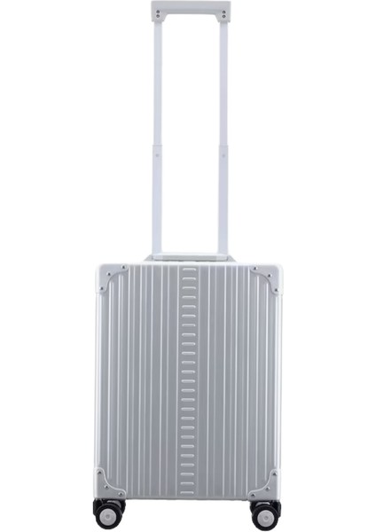 Platin Alüminyum 4 Tekerlekli Iş Valizi,55 cm modelleri