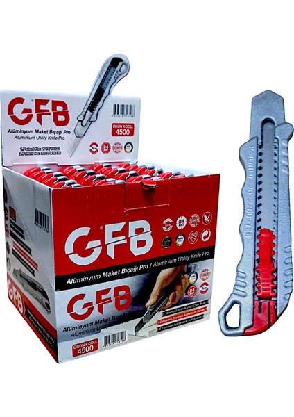 4500 Metal Maket Bıçağı 18 Mm - 24 Adet fiyatları