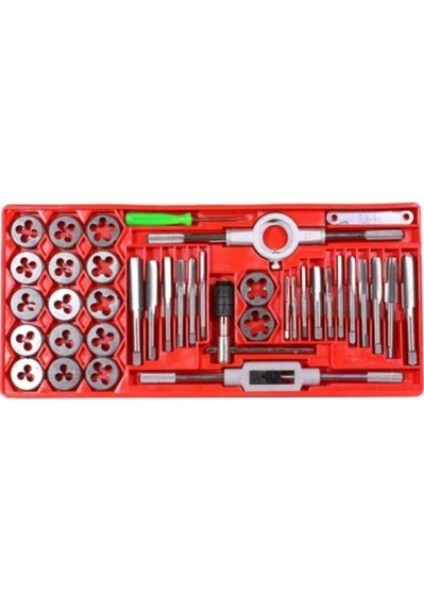 3960 Kılavuz Pafta Seti 40 Parçalı