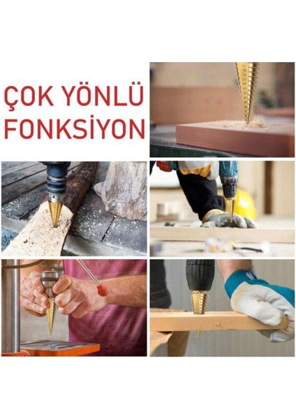 2423 Kademeli Matkap Ucu Titan Kaplı 4-32 fiyatları