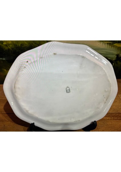1891 Vienna Erdmann Schlegelmilch Dönemi Porselen Tabak 19 cm 14 cm Ölçülerinde fiyatları
