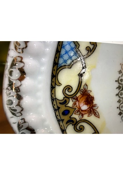 1891 Vienna Erdmann Schlegelmilch Dönemi Porselen Tabak 19 cm 14 cm Ölçülerinde indirimleri