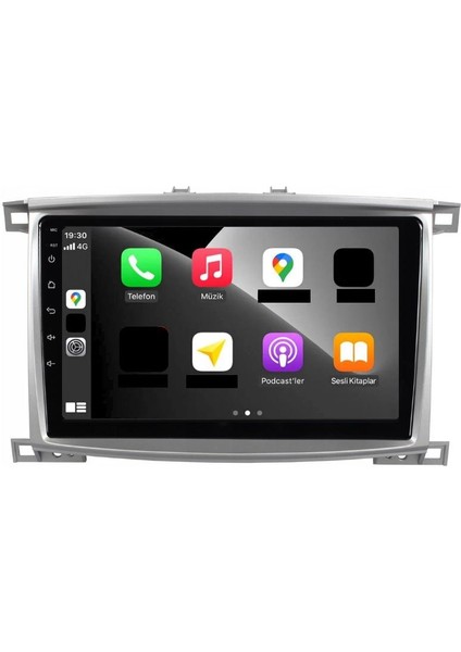 Toyota Land Cruiser Android Multimedya Sistemi 4-64 Cadence (2002-2007)+ Dört Bölge 360 Derece Kamera Sistemi Hediye fırsatları