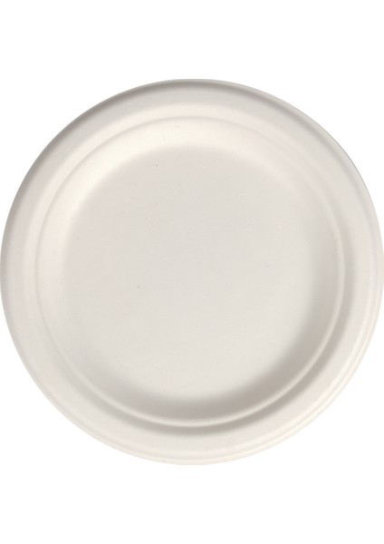 Şeker Kamışı Ekolojik Tabak 22CM - 50 Adet