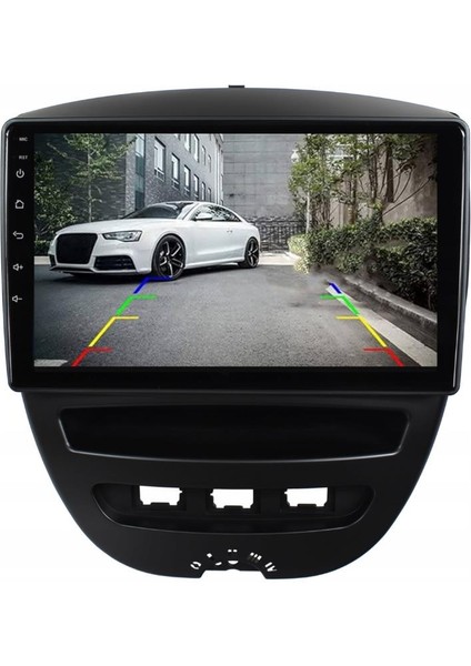 Peugeot 107 Android Multimedya Sistemi 4-64 Cadence (2007-2013) + Dört Bölge 360 Derece Kamera Sistemi Hediye indirimleri