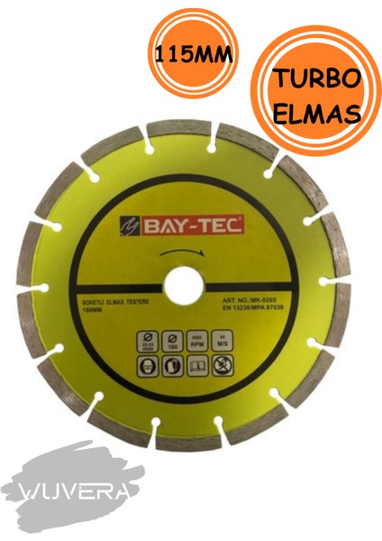 115 mm Elmas Kesici Disk – Beton, Mermer, Granit ve Taş Kesimi Için Dayanıklı Kesme Taşı modelleri