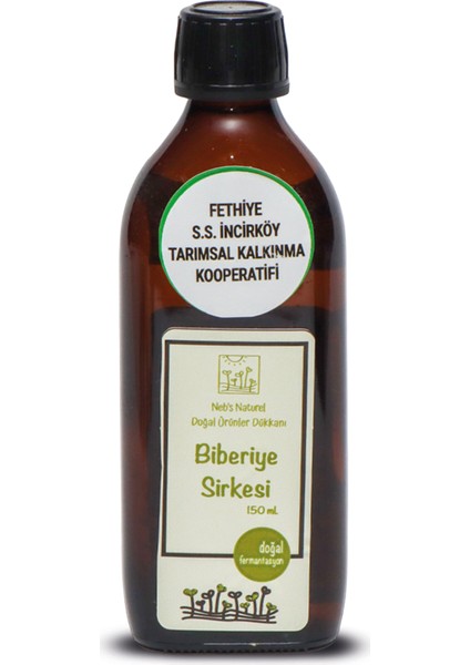 Incirköy-Koop Biberiye Sirkesi 150ML