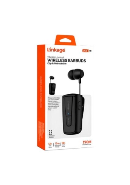 Aydoğanticaret44 Bluetooth 5.1V Titreşimli Model Makaralı Kulaklık Lkb-19