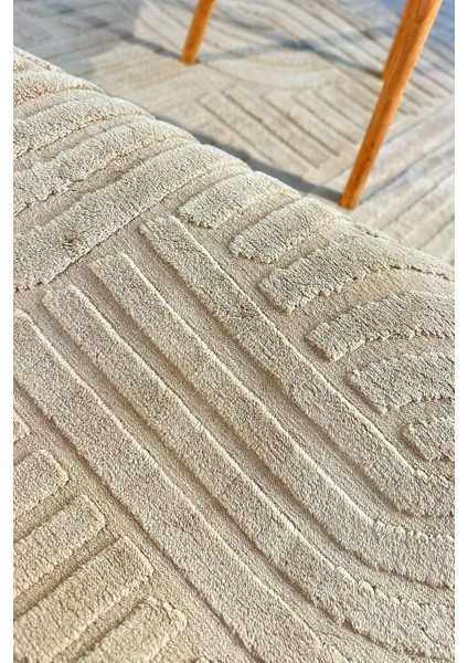 Siena Iskandinav Dokuma Bukleli Premium Vizon Puffy Peluş Yolluk Koridor Halısı Salon Halısı modelleri