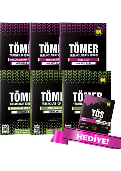 Tömer Set-3 (Orta ve Ileri Seviye Kitap Seti)