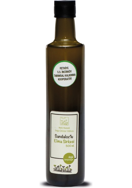 Incirköy-Koop Sandalozlu Elma Sirkesi 500ML
