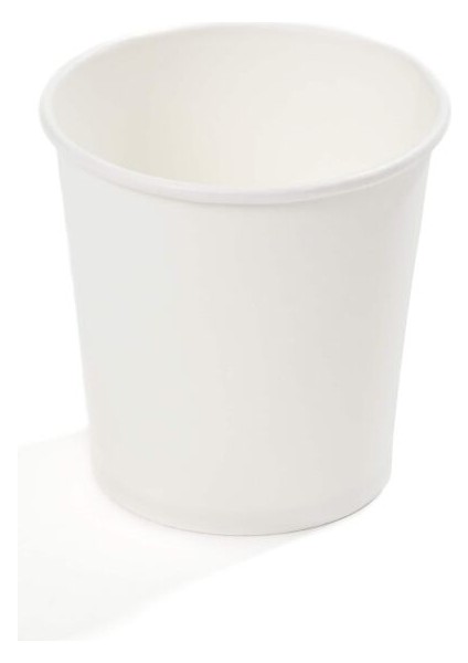 4 Oz Single Wall Karton Bardak (Beyaz) 50 Adet