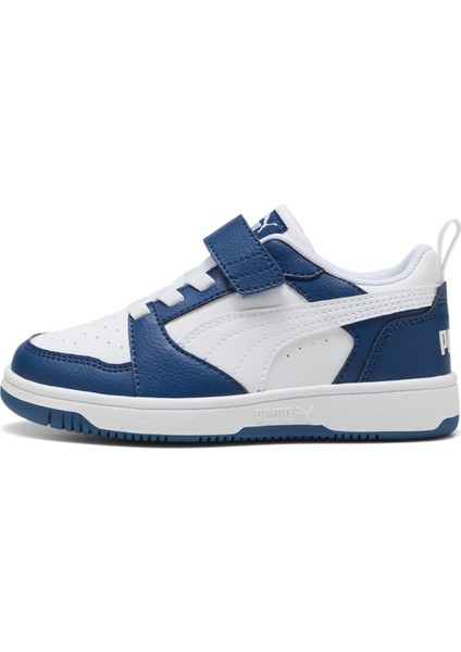Rebound V6 Lo Ac+Ps Beyaz/mavi Çocuk Ayakkabı / Sneaker - 397419 21