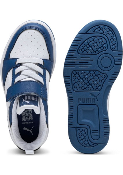 Rebound V6 Lo Ac+Ps Beyaz/mavi Çocuk Ayakkabı / Sneaker - 397419 21 fiyatları