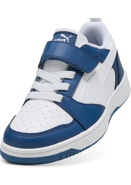 Rebound V6 Lo Ac+Ps Beyaz/mavi Çocuk Ayakkabı / Sneaker - 397419 21 fırsatları