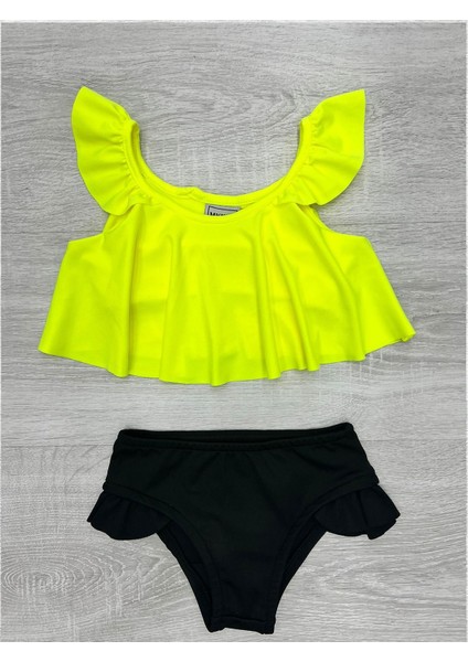 Fırfır Detaylı 2 Li Mayo Takım