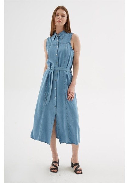 Kadın Denim Gömlek Elbise 25Y0384K1 fiyatları