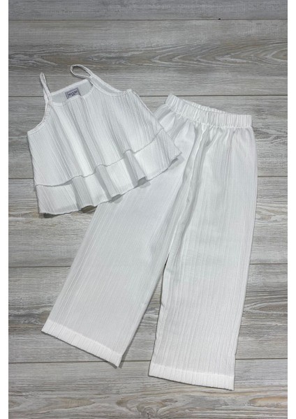 Serin , Rahat ve Şık Kız Çocuk Yazlık Takım