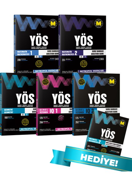 Tr-Yös Set-3 (Tüm Dersler Orta Seviye Soru Bankası Seti)