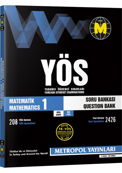 Tr-Yös Set-3 (Tüm Dersler Orta Seviye Soru Bankası Seti) fiyatları