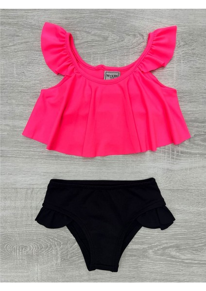 Fırfır Detaylı 2 Li Mayo Takım