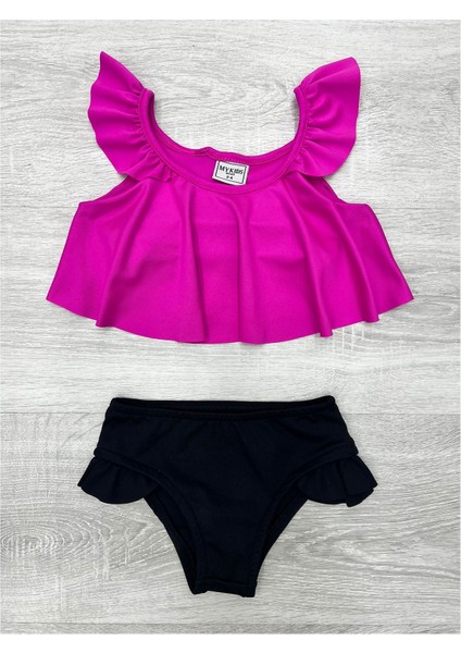 Fırfır Detaylı 2 Li Mayo Takım