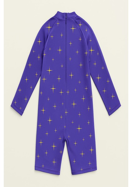 Kız Cocuk Uzun Kollu ve Fermuarlı Mayo Takımı 3 -10 Yas 11909 fiyatları